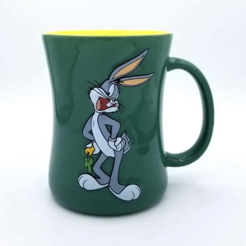 Looney Tunes: Bugs Bunny 3D Embossed Coffee Mug Cup by Xpress -2007 Warner Bros